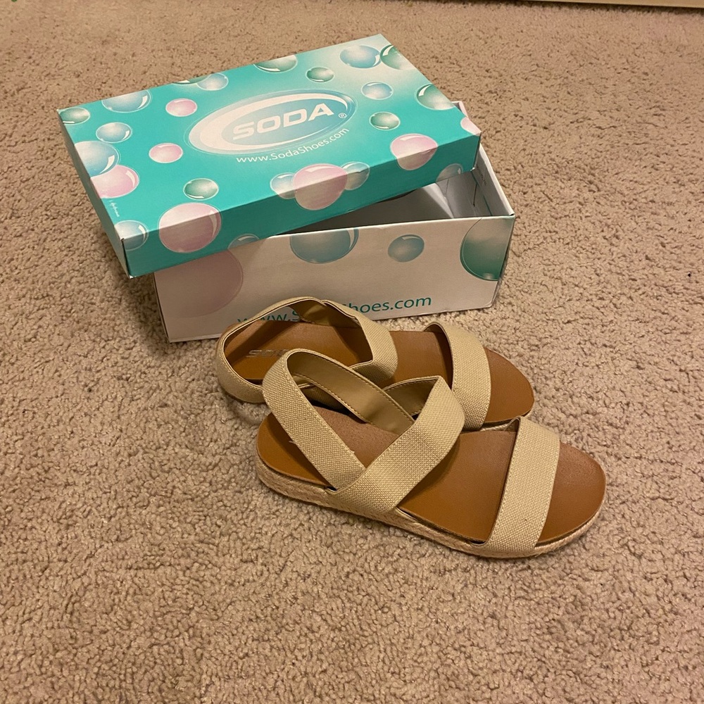 women’s soda wedge sandals
